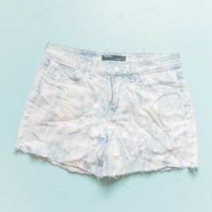 Urban Outfitters BDG Bleach Acid Wash Cut Off High Rise Boyfriend Shorts Size 10